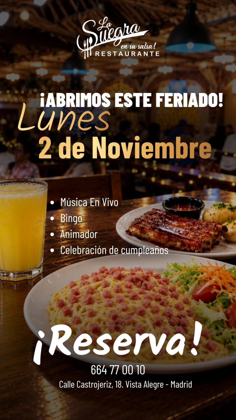 Lunes 2 Nov